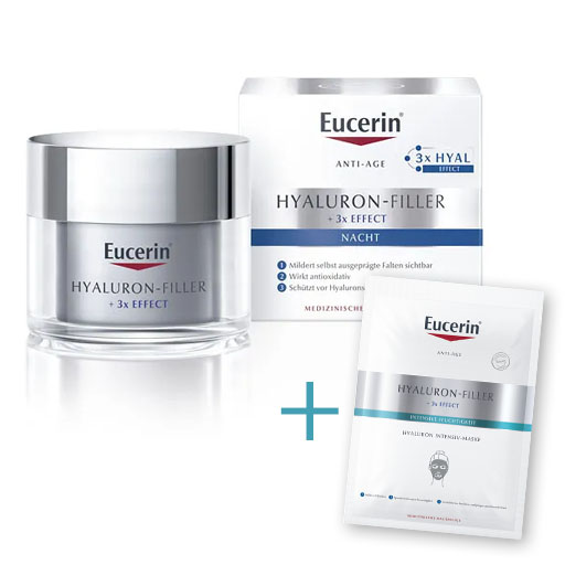 EUCERIN Anti-Age Hyaluron-Filler Nacht Tiegel 50 ml