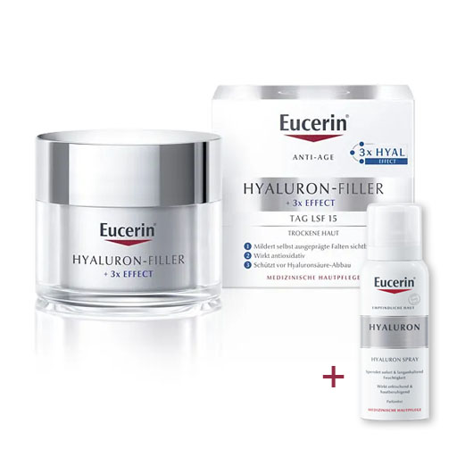 EUCERIN Anti-Age Hyaluron-Filler Tag t. H. LSF 15 50 ml