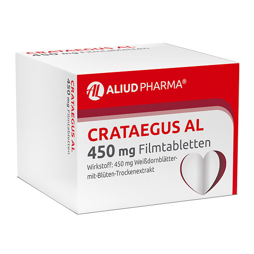 CRATAEGUS AL 450 mg Filmtabletten bei nachlassender Herzleistung* 100 St