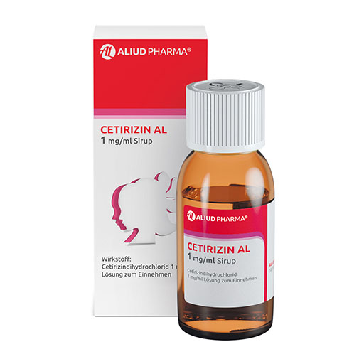 CETIRIZIN AL 1 mg/ml Sirup* 2x75 ml