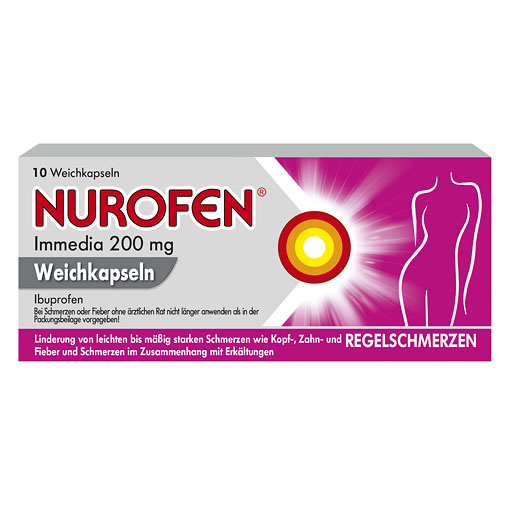 NUROFEN Immedia 200 mg Weichkapseln* 10 St