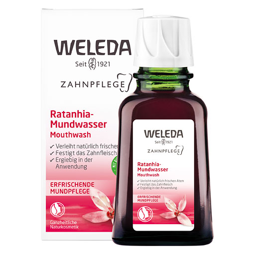WELEDA Ratanhia Mundwasser 50 ml