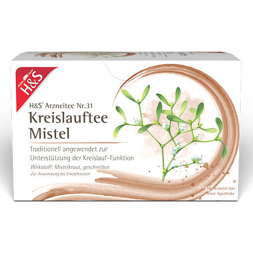 H&S Kreislauftee Mistel Filterbeutel* 20x2,0 g