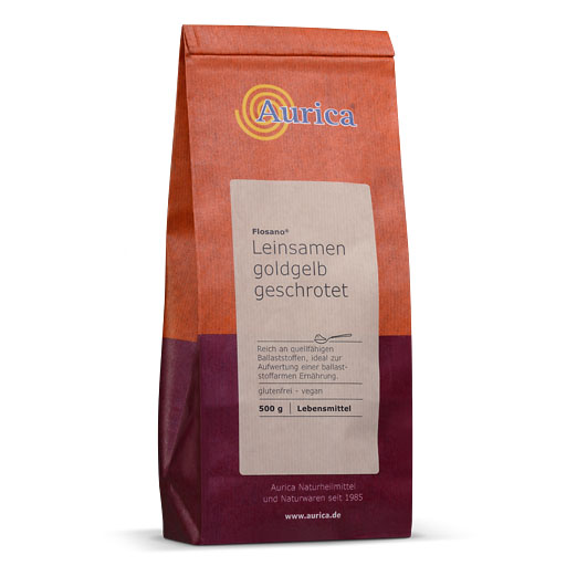 LEINSAMEN GOLDGELB geschrotet 500 g