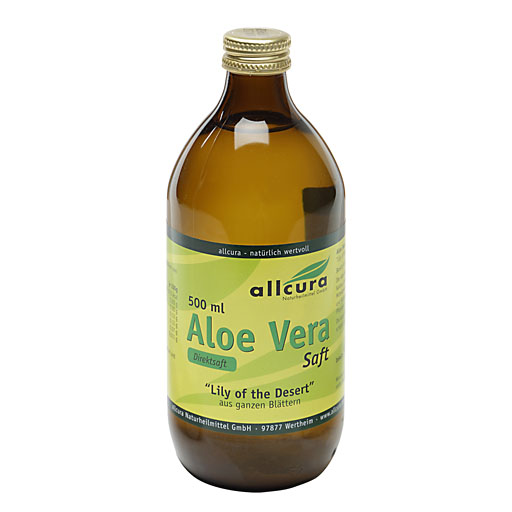 ALOE VERA SAFT Ganzblatt 500 ml