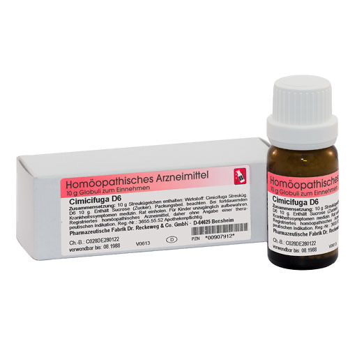 CIMICIFUGA D 6 Globuli* 10 g