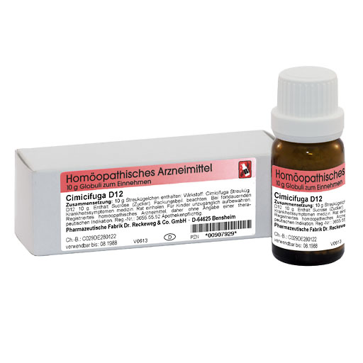 CIMICIFUGA D 12 Globuli* 10 g