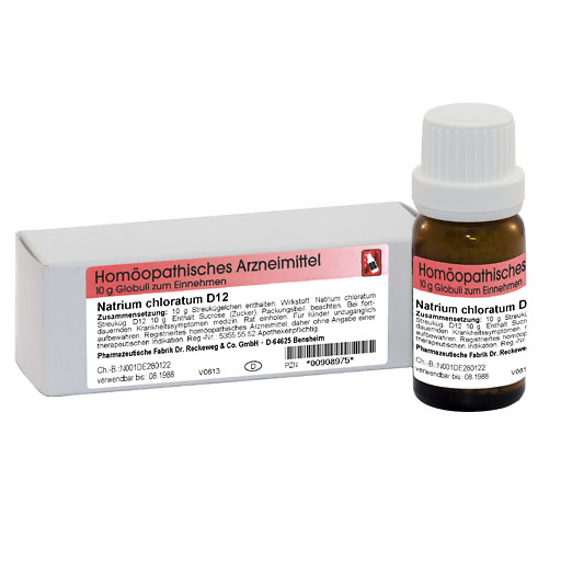 NATRIUM CHLORATUM D 12 Globuli* 10 g