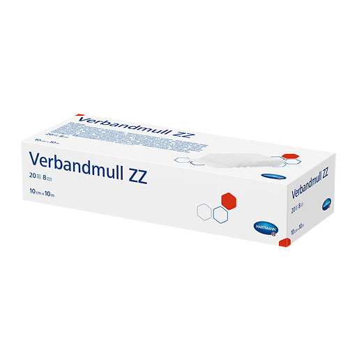 VERBANDMULL Hartmann 10 cmx10 m zickzack 1 St