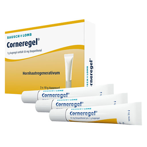 CORNEREGEL Augengel* 3x10 g