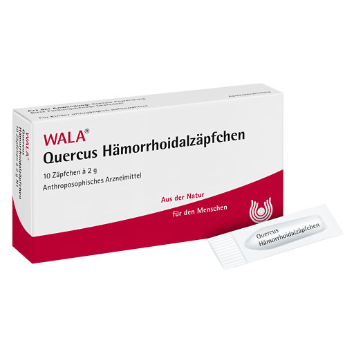 QUERCUS HÄMORRHOIDALZÄPFCHEN* 10x2 g