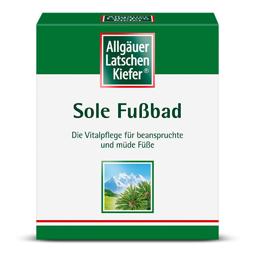 ALLGÄUER LATSCHENK. Sole Fußbad 10x10 g