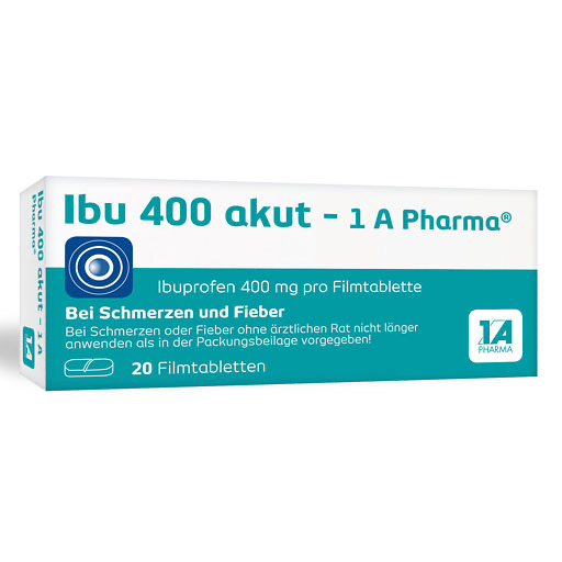 IBU 400 akut-1A Pharma Filmtabletten* 20 St