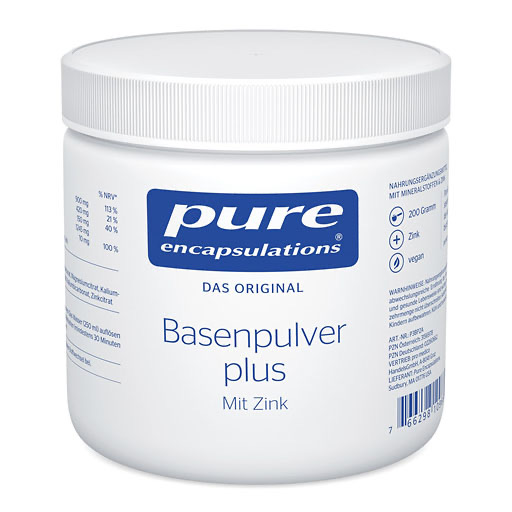 PURE ENCAPSULATIONS Basenpulver plus Pure 365 Plv. 200 g