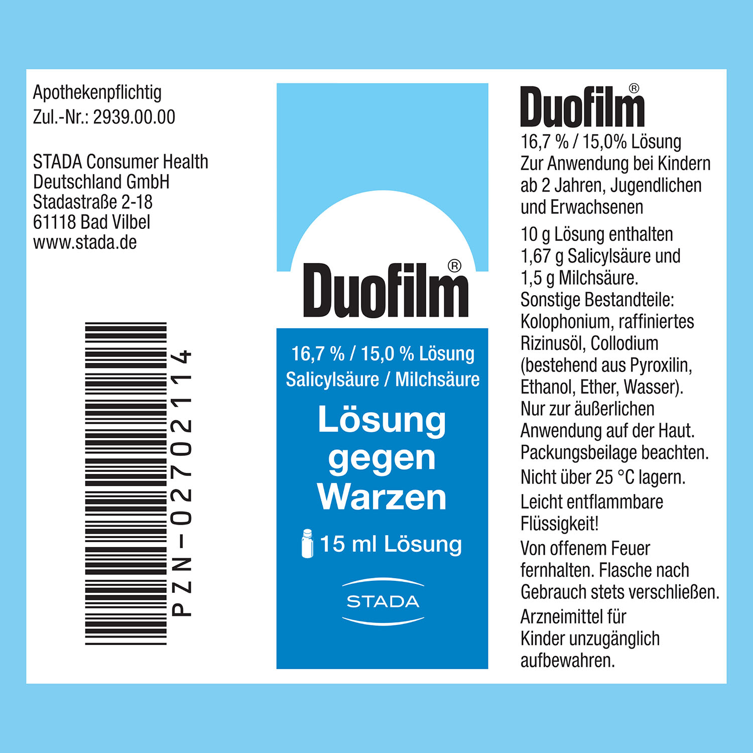 DUOFILM Lösung* 15 ml