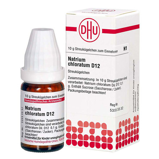 NATRIUM CHLORATUM D 12 Globuli* 10 g
