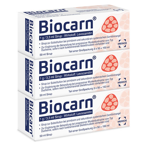 BIOCARN Sirup* 3x50 ml