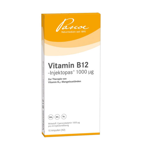 VITAMIN B12 INJEKTOPAS 1.000 μg Injektionslsg.* 10x1 ml