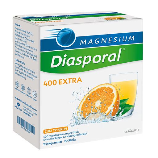 MAGNESIUM DIASPORAL 400 Extra Trinkgranulat 20 St  