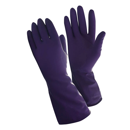 COMPRESSANA Gummihandschuhe Gr.2 farbig 2 St