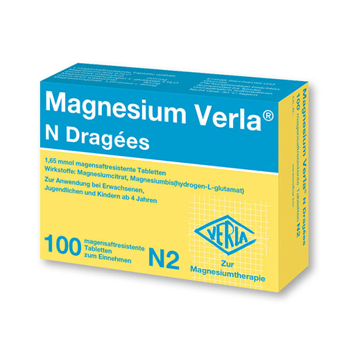 MAGNESIUM VERLA N Dragees* 100 St