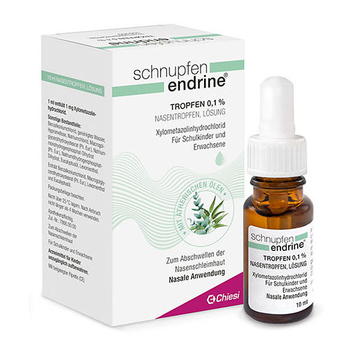 SCHNUPFEN ENDRINE 0,1% Nasentropfen* 10 ml