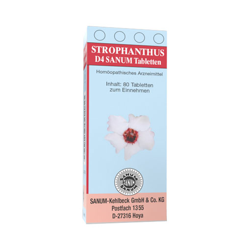 STROPHANTHUS D 4 Sanum Tabletten* 80 St
