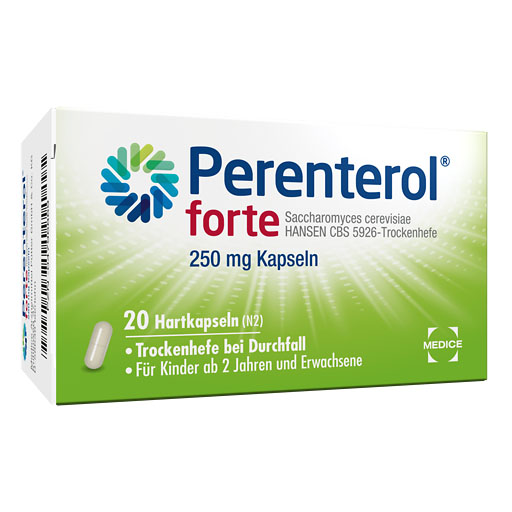 PERENTEROL forte 250 mg Kapseln* 20 St
