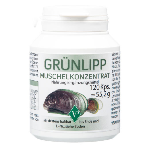 GRÜNLIPPMUSCHEL KONZENTRAT Kapseln 120 St  