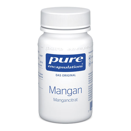 PURE ENCAPSULATIONS Mangan Mangancitrat Kapseln 60 St  