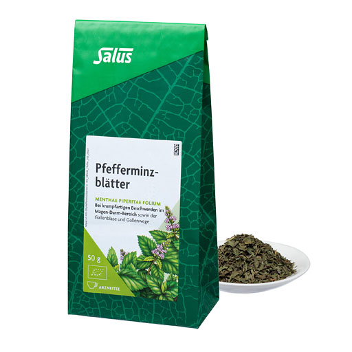 PFEFFERMINZBLÄTTER Arzneitee Bio Salus* 50 g