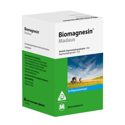 BIOMAGNESIN Madaus Lutschtabletten* 200 St