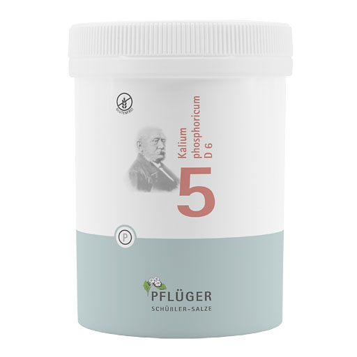 BIOCHEMIE Pflüger 5 Kalium phosphoricum D 6 Tabl.* 1000 St