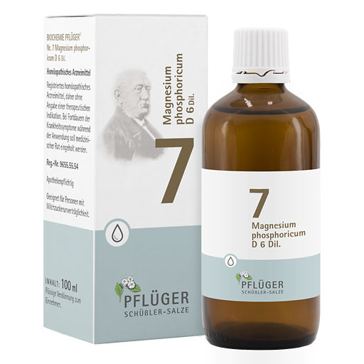 BIOCHEMIE Pflüger 7 Magnesium phosphoricum D 6 Tro* 100 ml