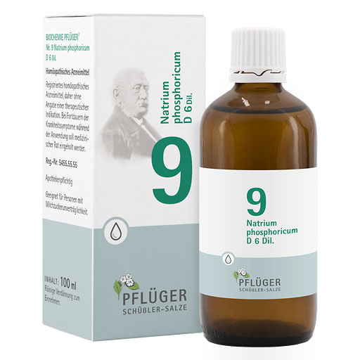 BIOCHEMIE Pflüger 9 Natrium phosphoricum D 6 Tro.* 100 ml