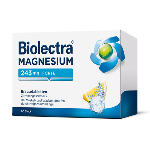 BIOLECTRA Magnesium 243 mg forte Zitrone Br.-Tabl.* 60 St