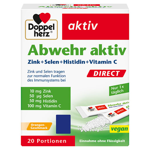 DOPPELHERZ Abwehr aktiv DIRECT Pellets 20 St  