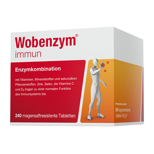 WOBENZYM immun magensaftresistente Tabletten 240 St  