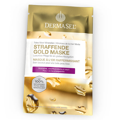 DERMASEL Maske Gold EXKLUSIV 12 ml