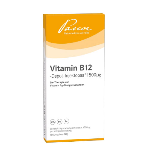 VITAMIN B12 DEPOT Inj. 1500 μg Injektionslösung* 10x1 ml