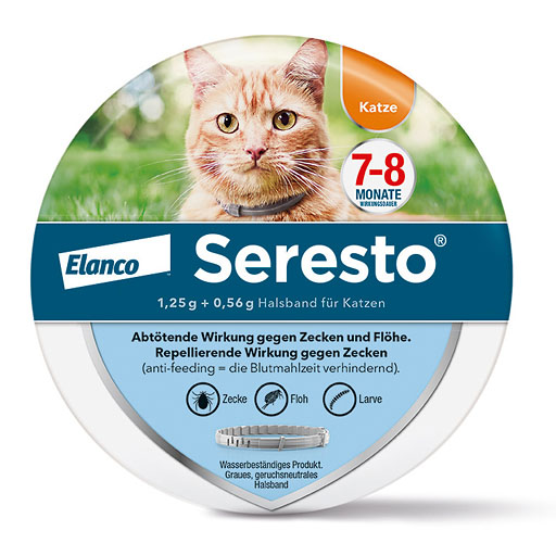 SERESTO Halsband f. Katzen<sup> 6</sup>  1 St