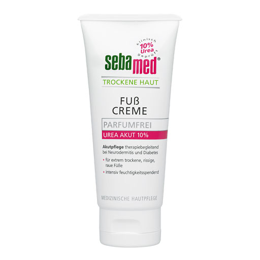 SEBAMED Trockene Haut parfümfrei Fußcreme Urea10% 100 ml