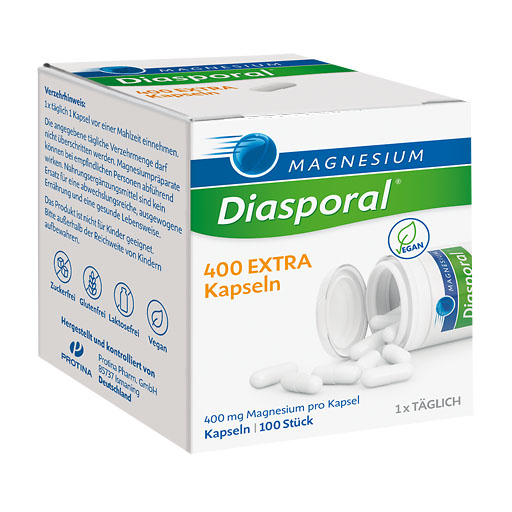 MAGNESIUM DIASPORAL 400 Extra Kapseln 100 St  