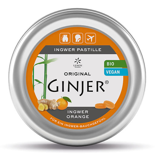 INGWER GINJER Pastillen Bio 40 St  