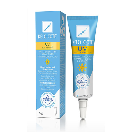 KELO-COTE UV Silikon Narbengel LSF 30 6 g