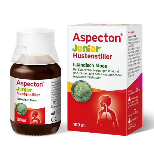 ASPECTON Junior Hustenstiller Isländisch Moos Saft 100 ml