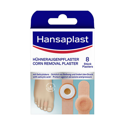 HANSAPLAST Hühneraugenpflaster 8 St