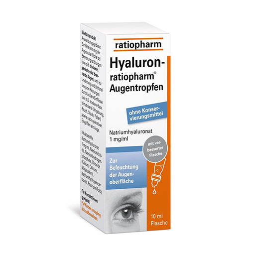 HYALURON-RATIOPHARM Augentropfen 10 ml