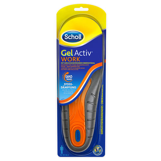 SCHOLL GelActiv Einlegesohlen Work men 2 St