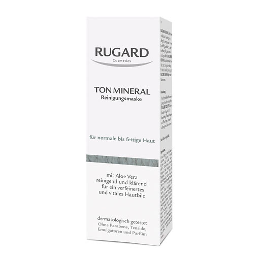 RUGARD Tonmineral Reinig. Maske f. norm.-fet. Haut 100 ml